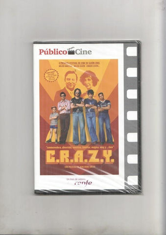 DVD pelicula: C.R.A.Z.Y. (CRAZY), una pelicula de Jean-Marc Vallee. Cine Publico