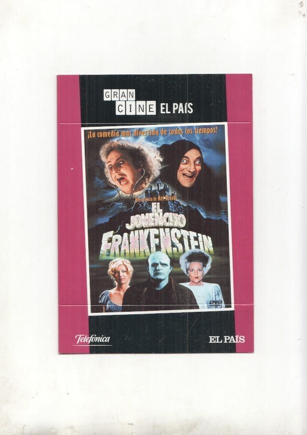 DVD pelicula: El jovencito Frankenstein, una pelicula de Mel Brooks con Gene Wilder, Peter Boyle. Gran Cine el Pais