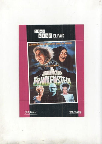 DVD pelicula: El jovencito Frankenstein, una pelicula de Mel Brooks con Gene Wilder, Peter Boyle. Gran Cine el Pais