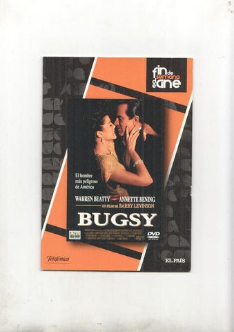 DVD pelicula: Bugsy, un film de Barry Levinson con Warren Beatty, Annette Bening. Fin de semana de cine