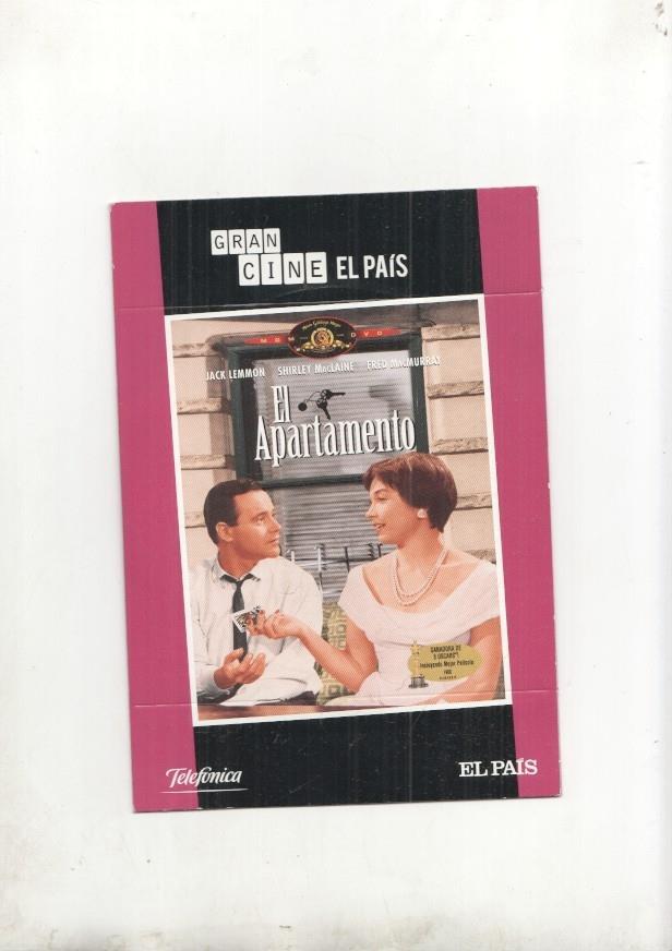 DVD pelicula: El Apartamento, una pelicula de Billy Wilder con Jack Lemmon, Shirley MacLaine. Gran Cine el Pais