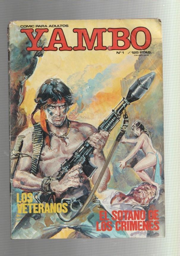 Yambo numero 01: Los veteranos y El sotano de los crimenes