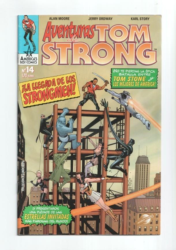 Planeta: Las aventuras de Tom Strong numero 14: Los strongmen en la edad de plata