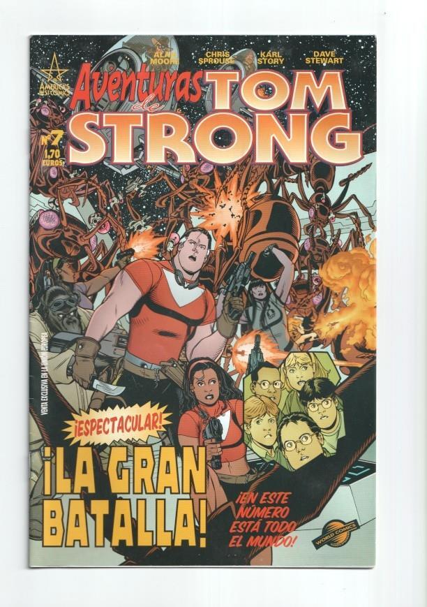 Planeta: Las aventuras de Tom Strong numero 07: La ultima defensa