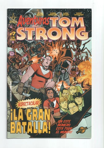 Planeta: Las aventuras de Tom Strong numero 07: La ultima defensa