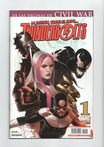 Panini: La iniciativa: THUNDERBOLTS numero 01: Fe en los monstruos