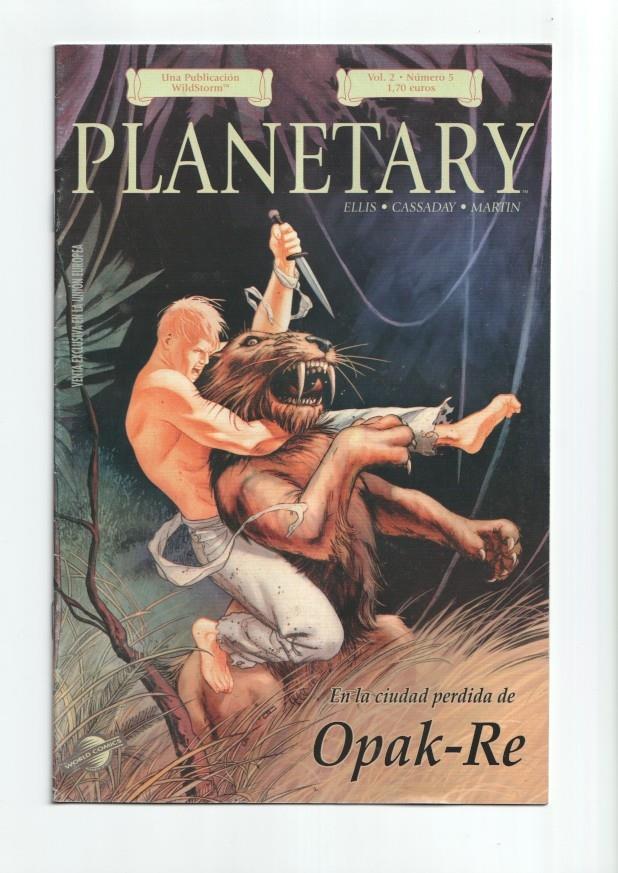 Planeta: Planetary volumen 2 numero 05: En la ciudad perdida de Opak-Re