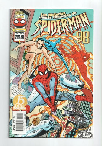 Planeta: Especial 98 Las historias jamas contadas de Spiderman