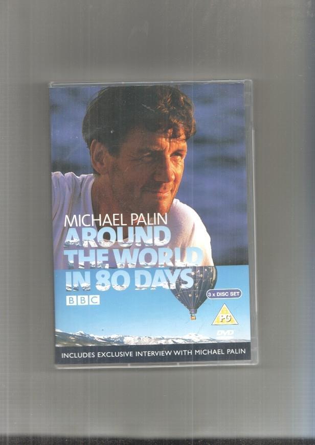 DVD documental: Michael Palin around the world in 80 days. BBC. 3 Disc Set