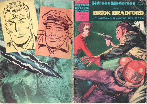 Dolar: Heroes Modernos serie Brick Bradford numero 05: Aventura en el acuatopo