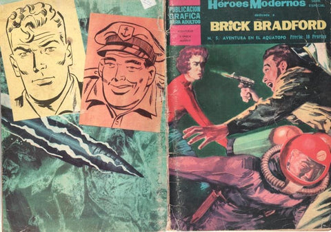 Dolar: Heroes Modernos serie Brick Bradford numero 05: Aventura en el acuatopo