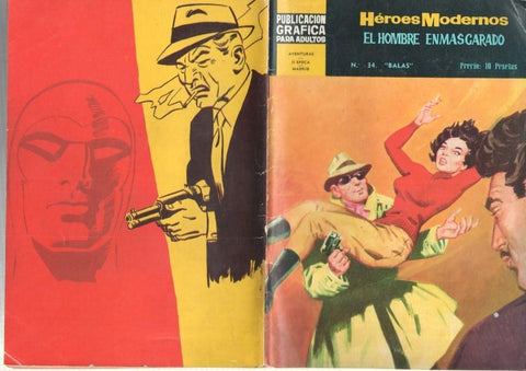 Dolar: Heroes modernos 2a epoca numero 34: El Hombre Enmascarado: Balas