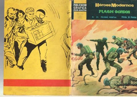 Dolar: Heroes modernos 2a epoca numero 21: Flash Gordon: Peligro vegetal