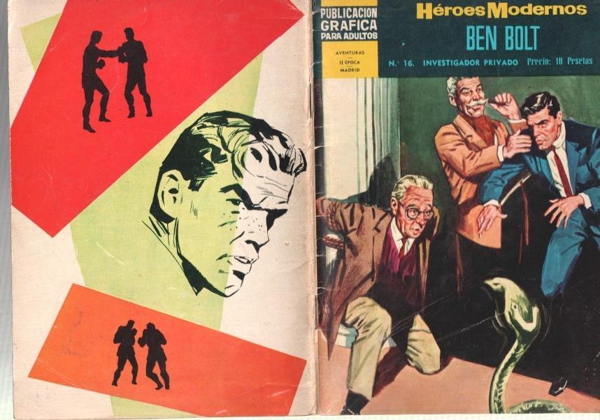 Dolar: Heroes modernos 2a epoca numero 16: Ben Bolt: Investigador privado
