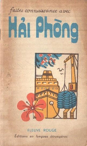 Hai Phong: mapa desplegable 42x37 cm