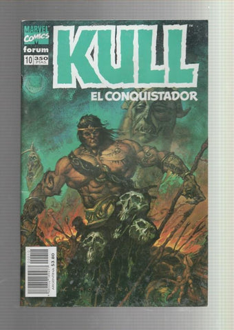 Planeta: Kull el conquistador numero 10: La ciudad de los muertos reptantes