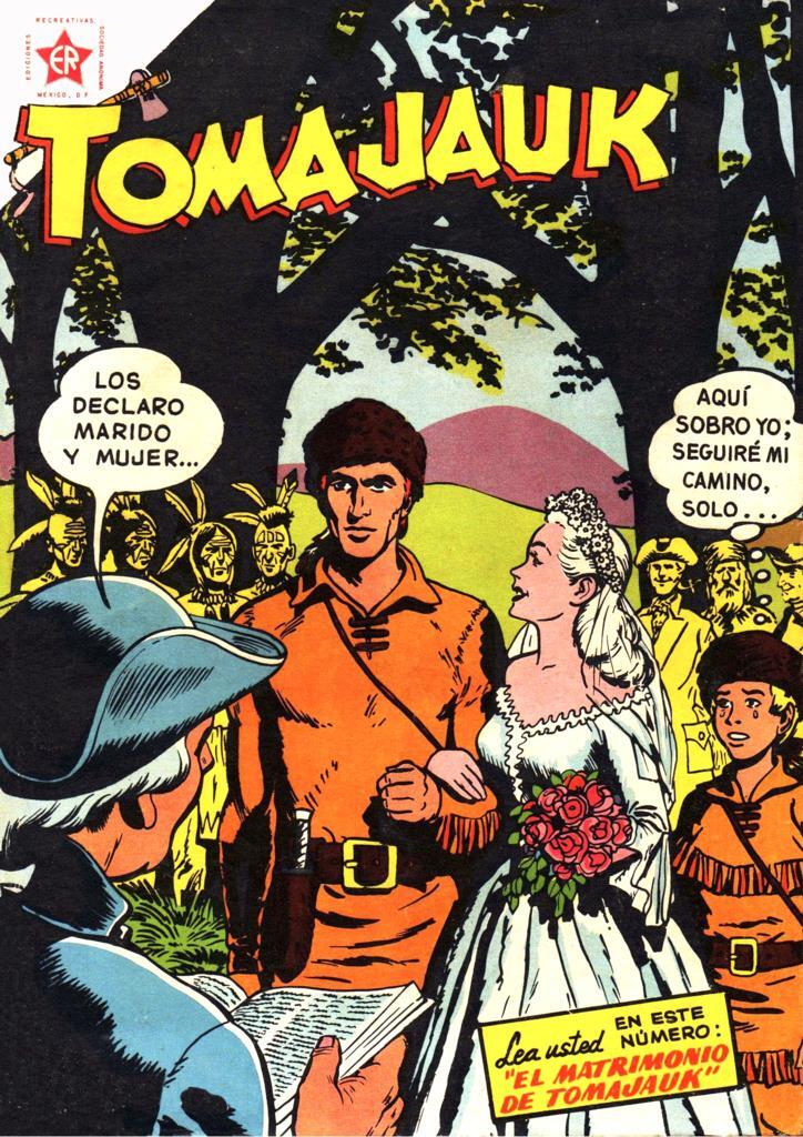 Poster DIN 4 numero 0597: Tomajauk cubierta numero 06: El matrimonio de Tomajauk