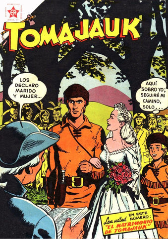 Poster DIN 4 numero 0597: Tomajauk cubierta numero 06: El matrimonio de Tomajauk