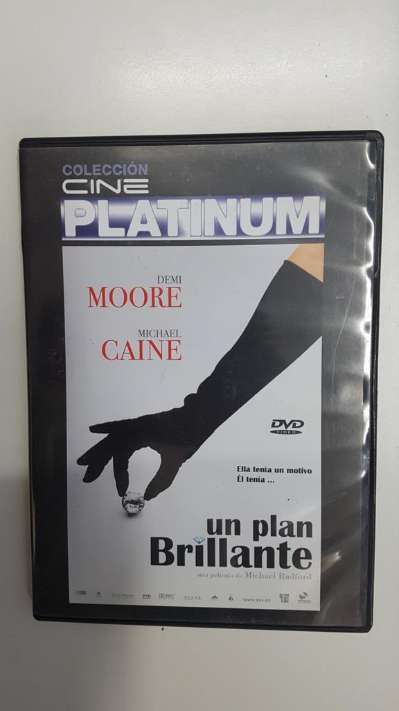 DVD pelicula: Un plan brillante. Protagonizado por Demi Moore, Michael Caine entre otros. Coleccion Cine Platinum