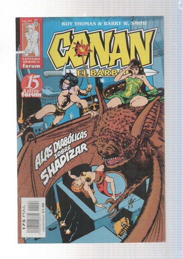 Planeta: Conan el barbaro numero 06: Alas diabolicas sobre Shadizar
