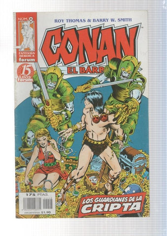 Planeta: Conan el barbaro numero 08: Los guardianes de la cripta