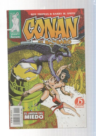 Planeta: Conan el barbaro numero 09: El jardin del miedo 