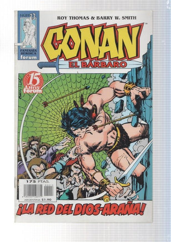 Planeta: Conan el barbaro numero 13: La red del dios araña