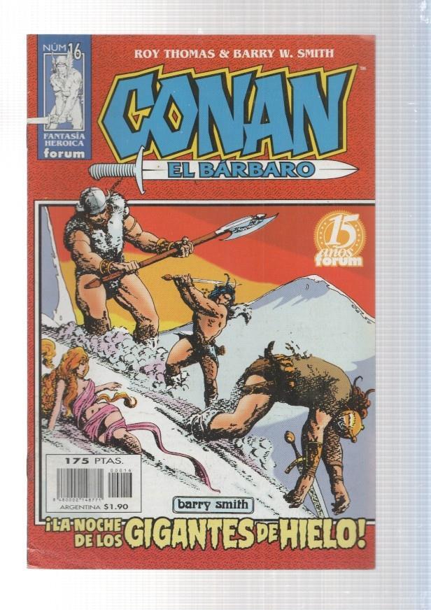 Planeta: Conan el barbaro numero 16: La hija del gigante de hielo