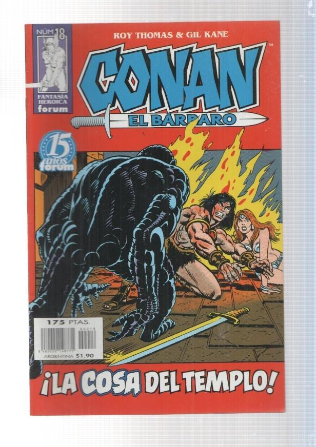 Planeta: Conan el barbaro numero 18: La cosa del templo