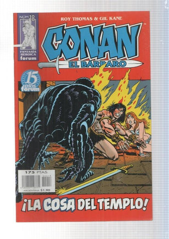 Planeta: Conan el barbaro numero 18: La cosa del templo