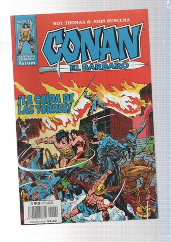 Planeta: Conan el barbaro numero 26: La hora del Grifo