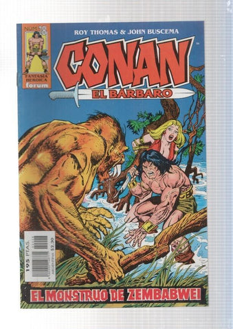 Planeta: Conan el barbaro numero 28: La luna de ZembaBwe