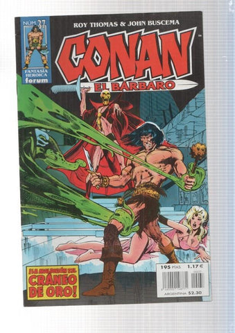 Planeta: Conan el barbaro numero 37: La maldicion del craneo de oro