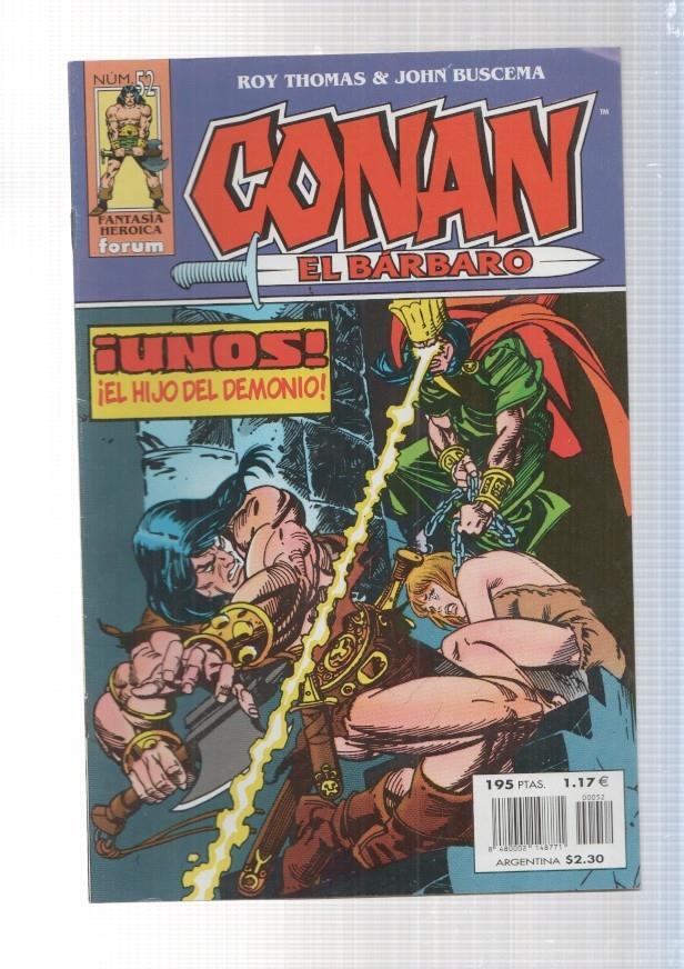 Planeta: Conan el barbaro numero 52: El hombre nacido del demonio