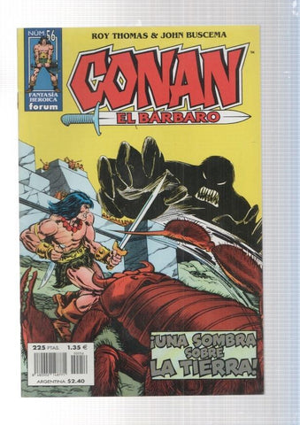 Planeta: Conan el barbaro numero 56: una sombra sobre la tierra