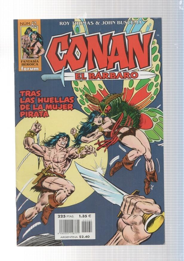 Planeta: Conan el barbaro numero 62: Tras la pista de la pirata