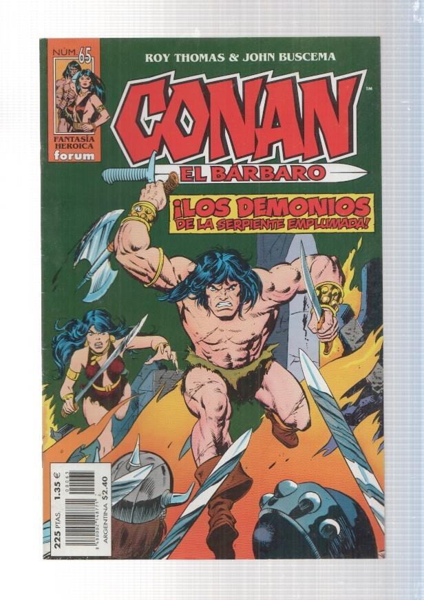 Planeta: Conan el barbaro numero 65: los demonios de la serpiente emplumada