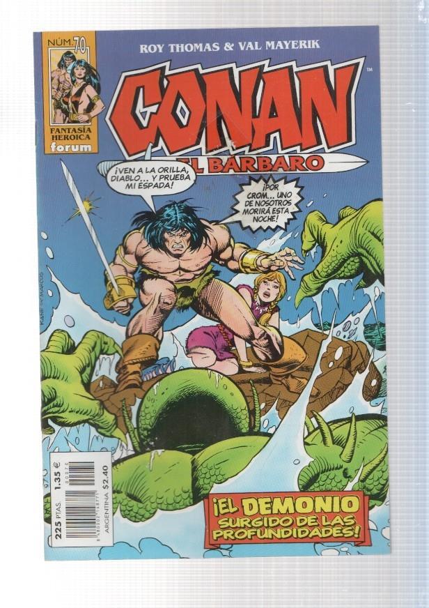 Planeta: Conan el barbaro numero 70: El demonio surgido de las profundidades