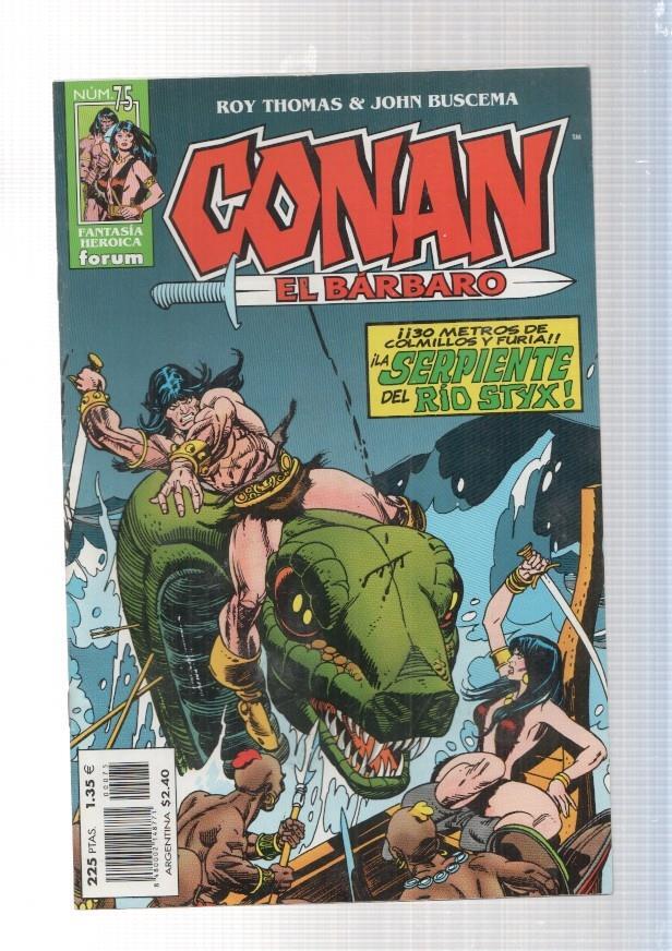 Planeta: Conan el barbaro numero 75: La batalla de los muros negros