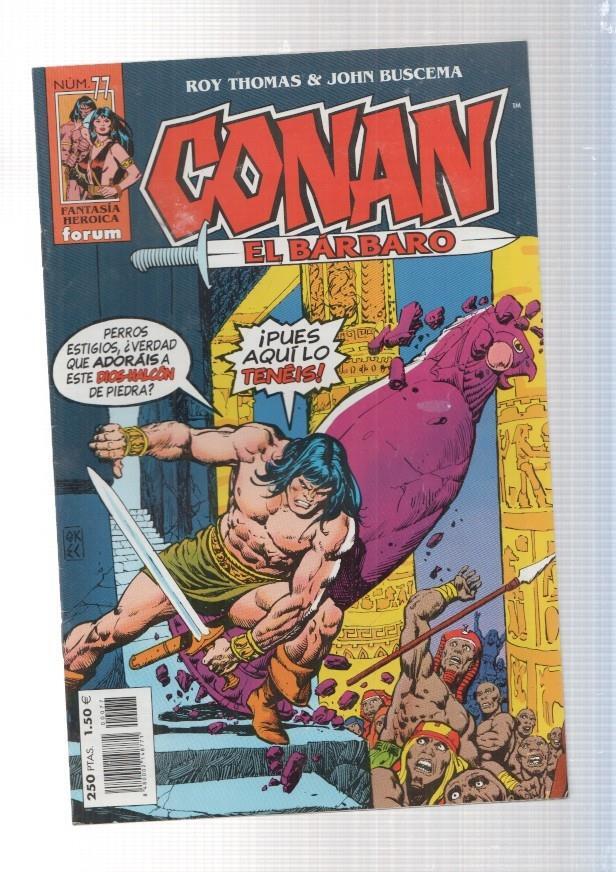 Planeta: Conan el barbaro numero 77: Desarmado en Estigia