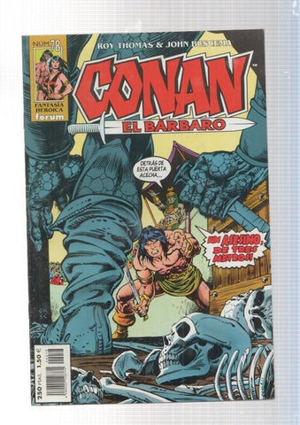 Planeta: Conan el barbaro numero 78: Cuando los gigantes caminan sobre la tierra