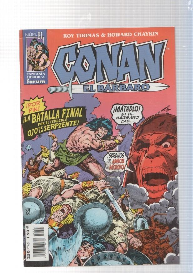Planeta: Conan el barbaro numero 81: El ojo de la serpiente
