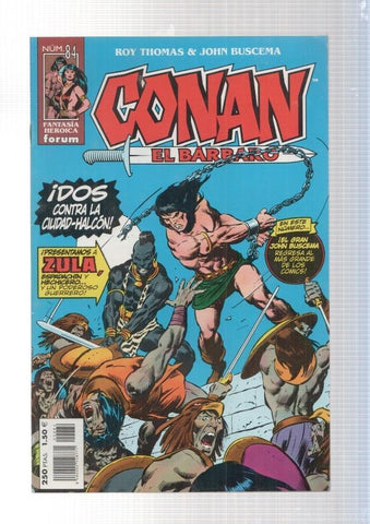 Planeta: Conan el barbaro numero 84: Dos contra la ciudad-Halcon