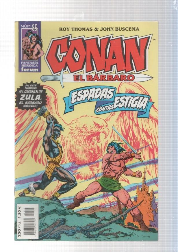 Planeta: Conan el barbaro numero 85: Sobre espadachines y brujos
