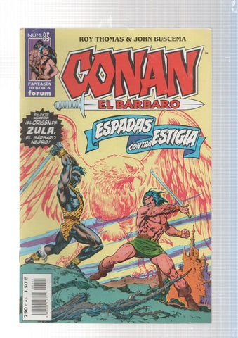 Planeta: Conan el barbaro numero 85: Sobre espadachines y brujos