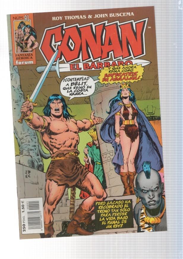 Planeta: Conan el barbaro numero 91: De la rabia y la vengana