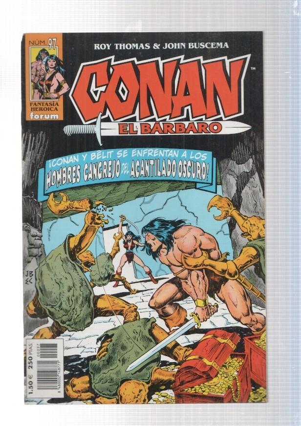 Planeta: Conan el barbaro numero 97: Los hombres cangrejos de los acantilados oscuros
