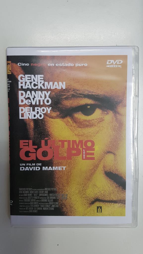 DVD pelicula: El Ultimo Golpe. Un film de David Mamet con Gene Hackman y Danny DeVito entre otros. La caratula no es la original, es una copia (reproduccion)