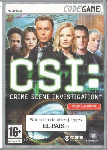 Juego PC-DVD: CSI: Crime Scene Investigation (Code Game)