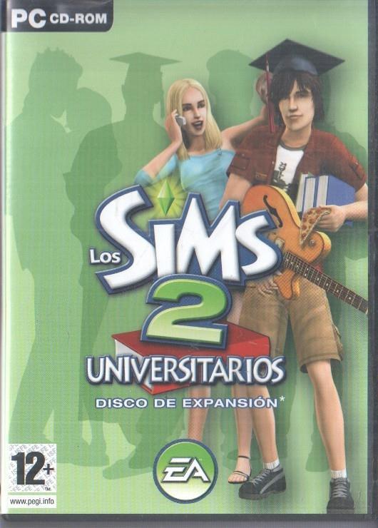 Juego PC-CD: Los Sims 2 Universitarios Disco de expansion (necesario el juego Sims 2 para poder jugar)